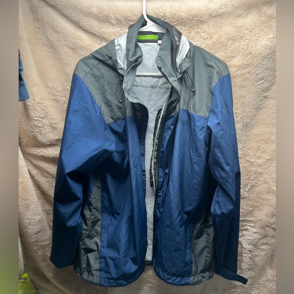 Frogg Toggs Rain Jacket size Small Unisex Worn Once 100% Polyester